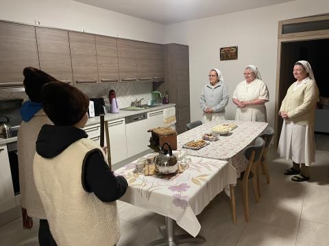 Ministránsok betlehemezése