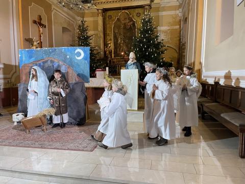 Kis Jézus várás a Szent László templomban
