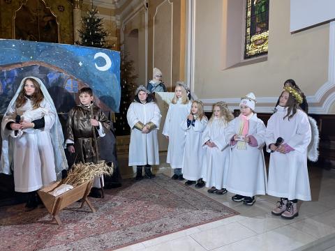 Kis Jézus várás a Szent László templomban