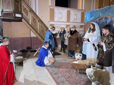 Kis Jézus várás a Szent László templomban