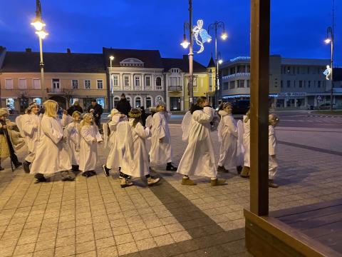 Kis Jézus várás a Szent László templomban