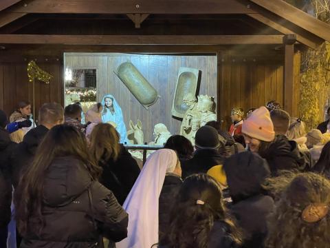 Kis Jézus várás a Szent László templomban